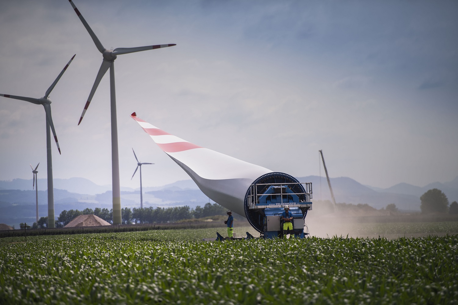 29 Windparks mit 177 Windrädern