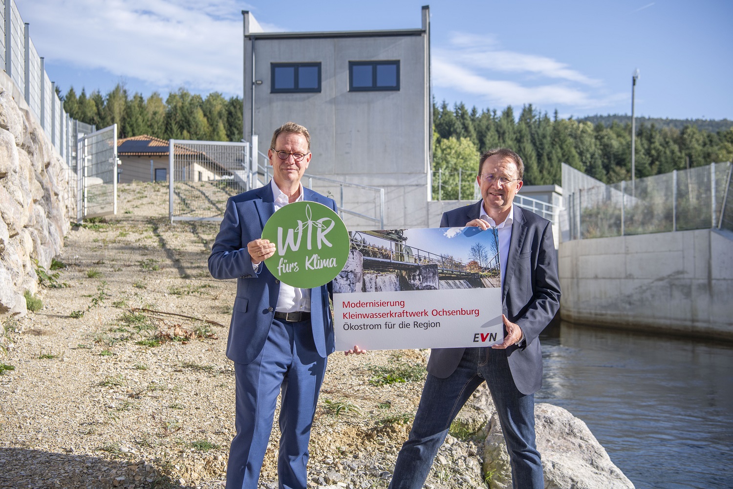 Kleinwasserkraftwerk Ochsenburg erzeugt nach umfassender Modernisierung wieder Ökostrom