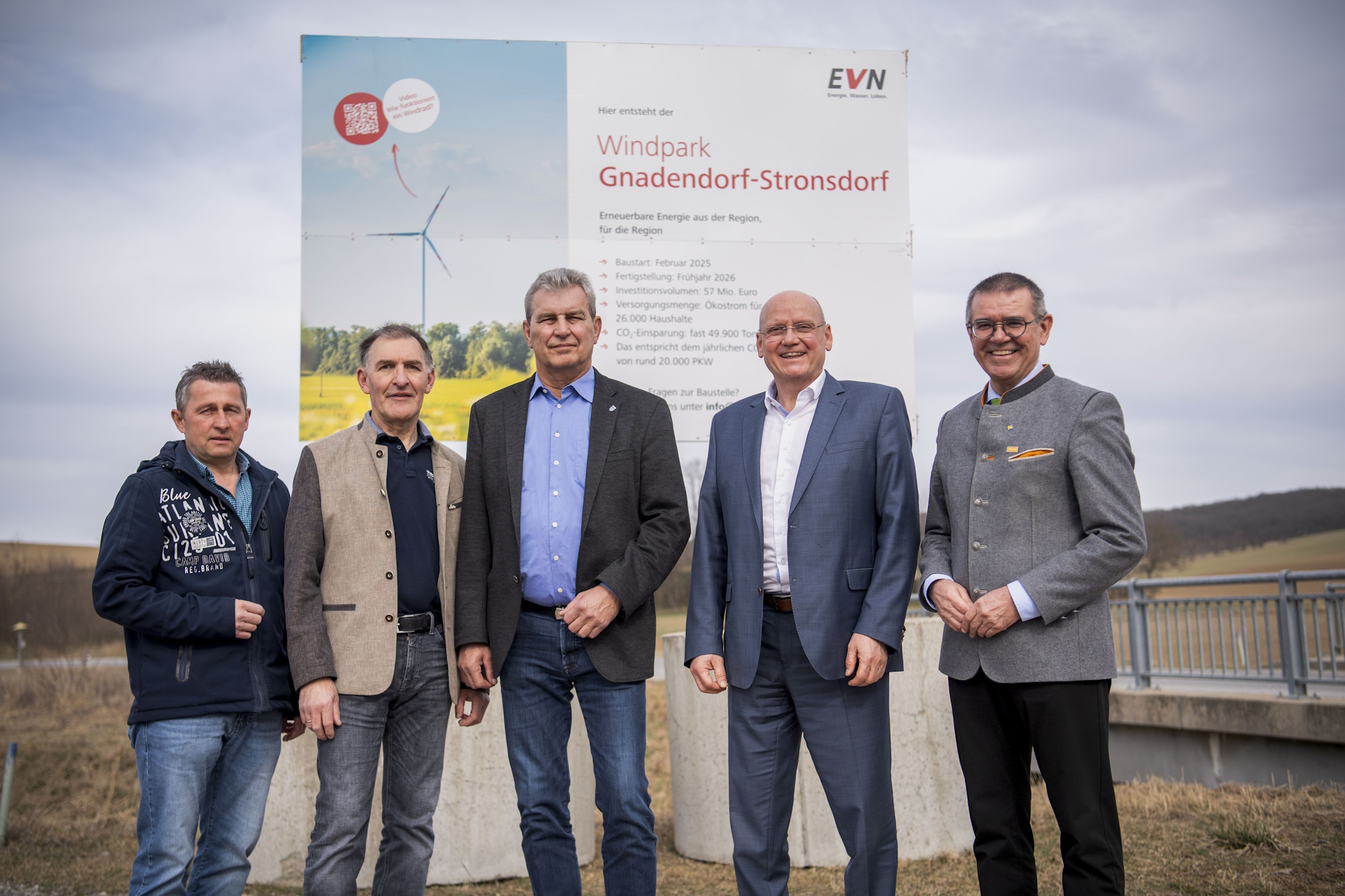 Windenergie für die Gemeinden Gnadendorf und Stronsdorf